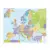 Europa kodów pocztowych - mapa ścienna, 1:3 000 000, ArtGlob