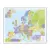 Europa kodów pocztowych - mapa ścienna, 1:3 750 000, ArtGlob