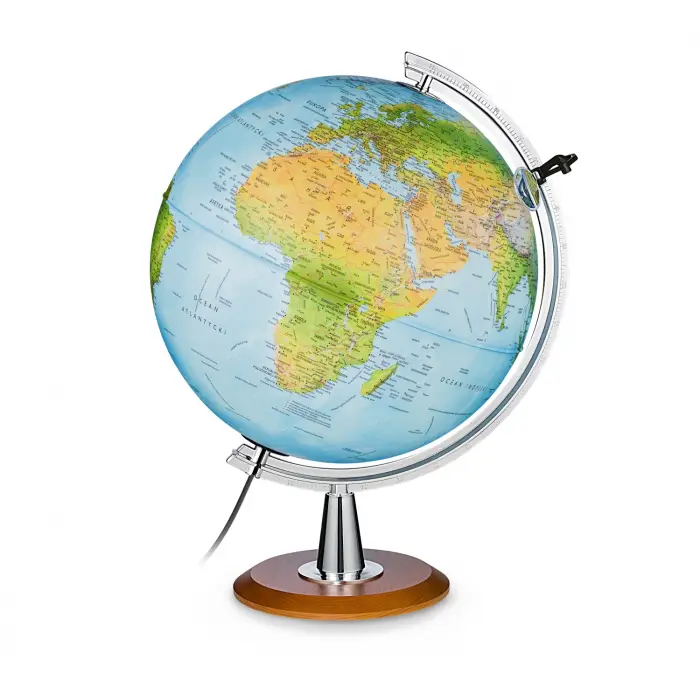 Globus podświetlany fizyczno-polityczny Atlantis, kula 40 cm