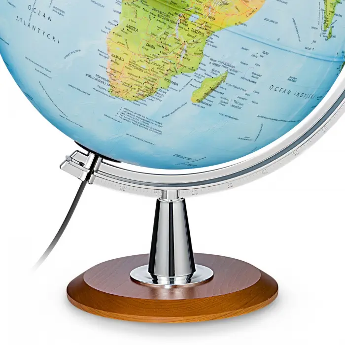 Globus podświetlany fizyczno-polityczny Atlantis, kula 40 cm