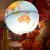 Globus podświetlany fizyczno-polityczny Circus Globe, kula 25 cm