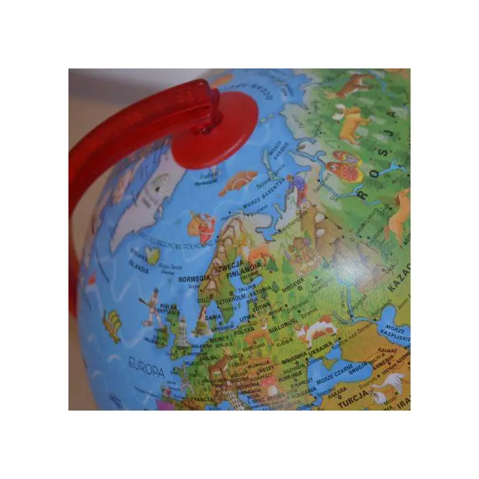 Globus podświetlany fizyczno-polityczny Circus Globe, kula 25 cm
