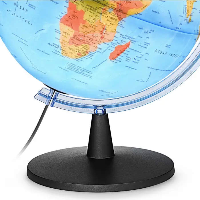 Globus podświetlany fizyczno-polityczny Elit, kula 40 cm