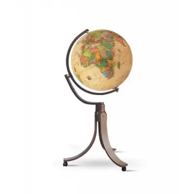 Globus podświetlany stylizowany Emily Antiqus, kula 50 cm, Nova Rico