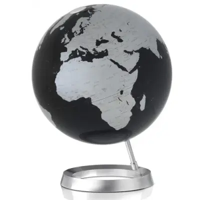 Globus polityczny Full circle vision black, kula 30 cm, Tecnodidattica