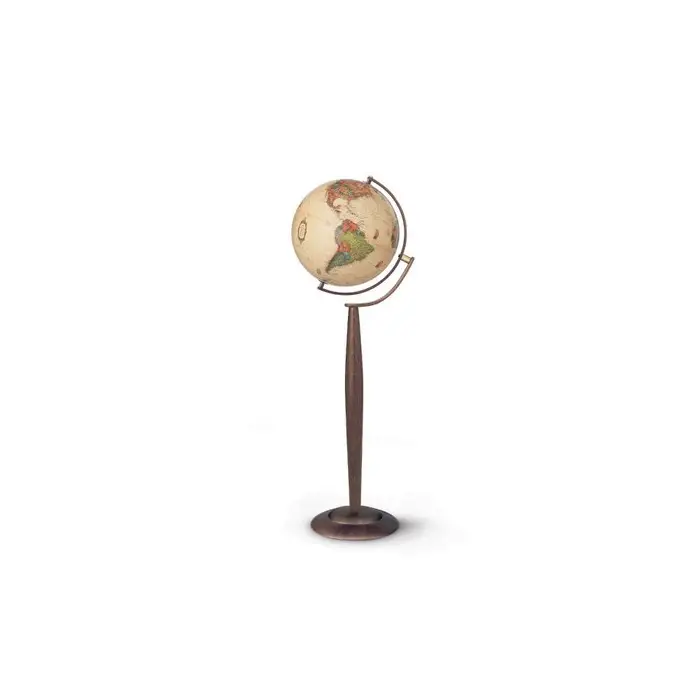 Globus podświetlany stylizowany Sylvia Antiquus, kula 37 cm, Nova Rico