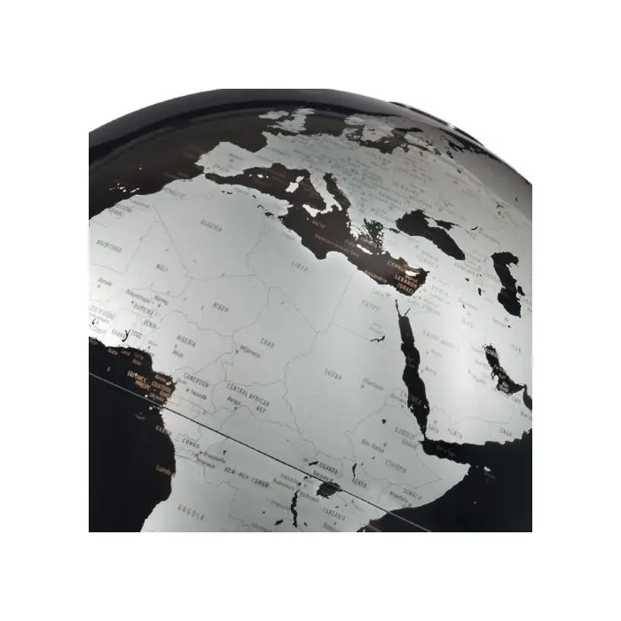 Globus polityczny Anglo Black, kula 25 cm, Tecnodidattica