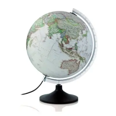 Globus podświetlany Carbon Executive, kula 30 cm