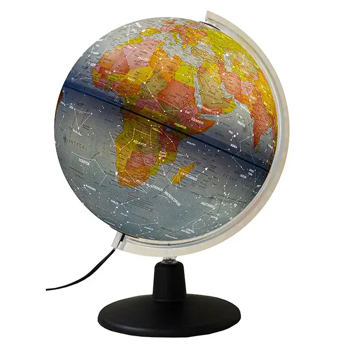 Globus podświetlany Night&Day polityczny astralny kula 30 cm