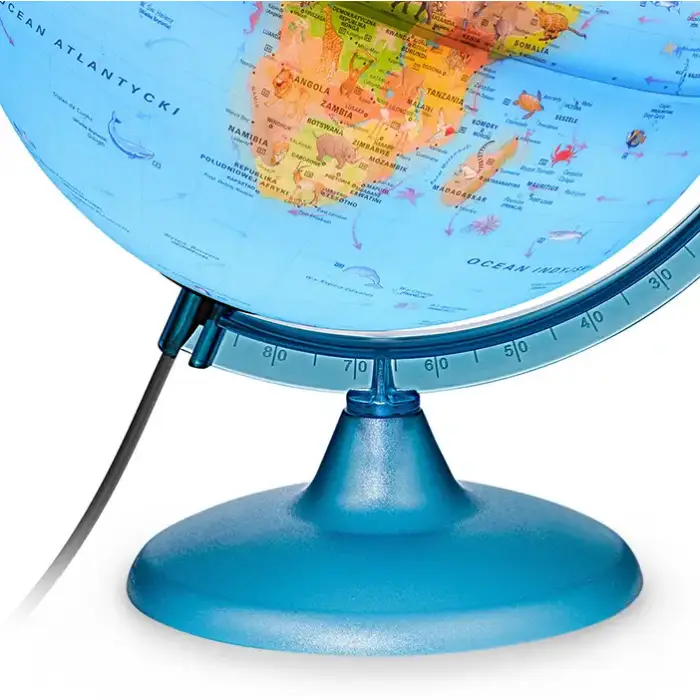 Globus podświetlany fizyczno-polityczny Safari, kula 25 cm