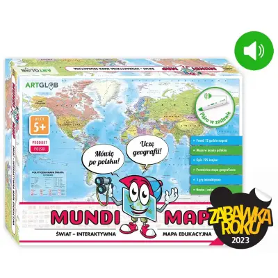 MundiMap – interaktywna mapa świata dla dzieci