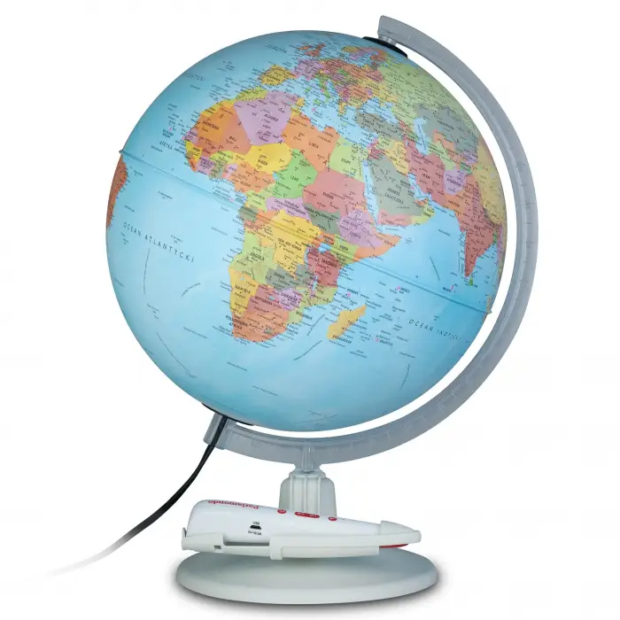 Globus interaktywny Parlamondo, kula 30 cm