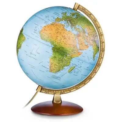 Globus podświetlany fizyczno-polityczny Astra, kula 30 cm