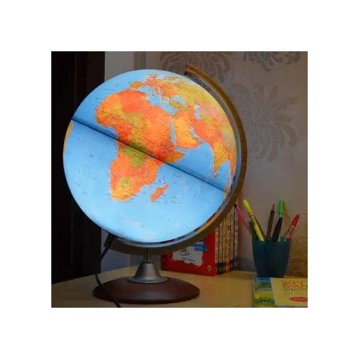 Globus podświetlany fizyczno-polityczny Atlantis, kula 25 cm