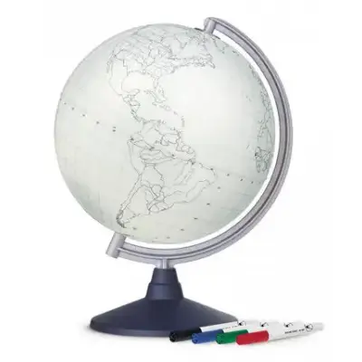 Globus fizyczny Blank, kula 30 cm