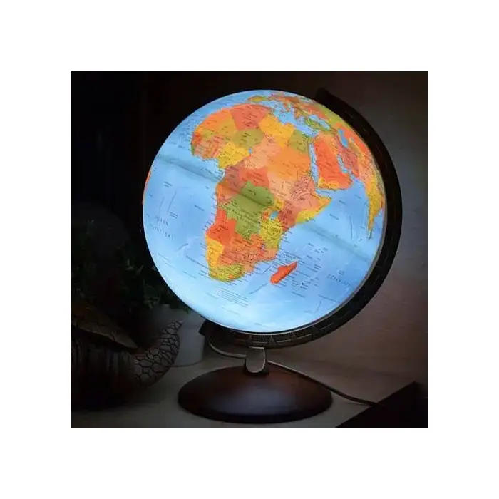 Globus podświetlany fizyczno-polityczny Primus, kula 30 cm